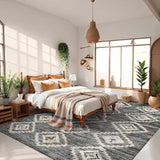 Retro Light Luxury Home Bathroom Floor Mat