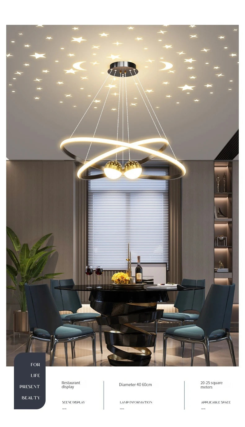 Starry Sky Ceiling Pendant Lamp