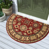 Bohemian Semi-Circle Welcome Door Mat