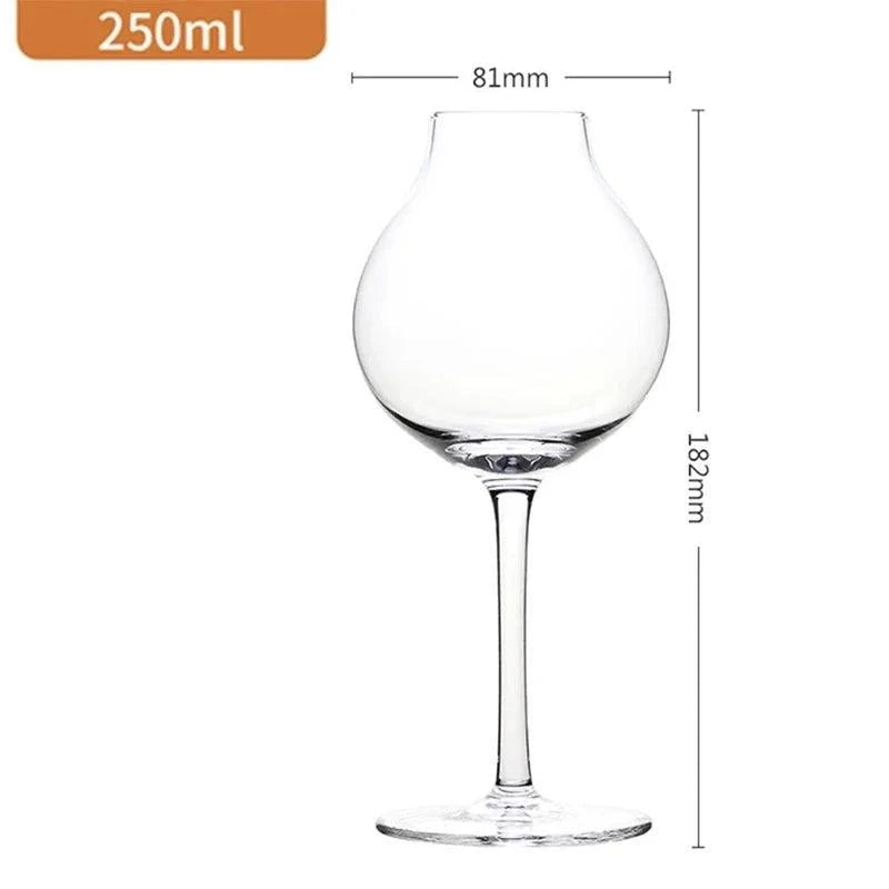 2Pcs Professional Blender's Whiskey Copita Nosing Glass,Tulip Bud,Whisky Crystal,XO Chivas Regal Goblet Cup,Wine Serving Glasses