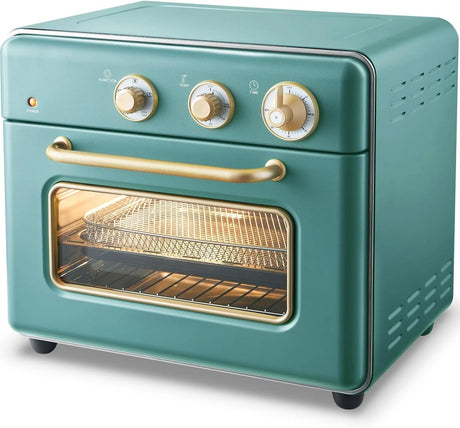 [21 QT& 6-in-1] Toaster Oven & Air Fryer, Compact Toaster Ovens Countertop with 5 Slices 1500W Rapid Heat Air Fryer Toaster Oven Julia M LifeStyles