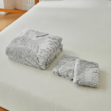 New Monstera Leaves Tufted Duvet Cover Set Single Double Bedding Set King Soft Comfortable Durable Quilt Cover and Pillowcases