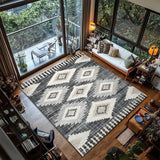 Retro Light Luxury Home Bathroom Floor Mat