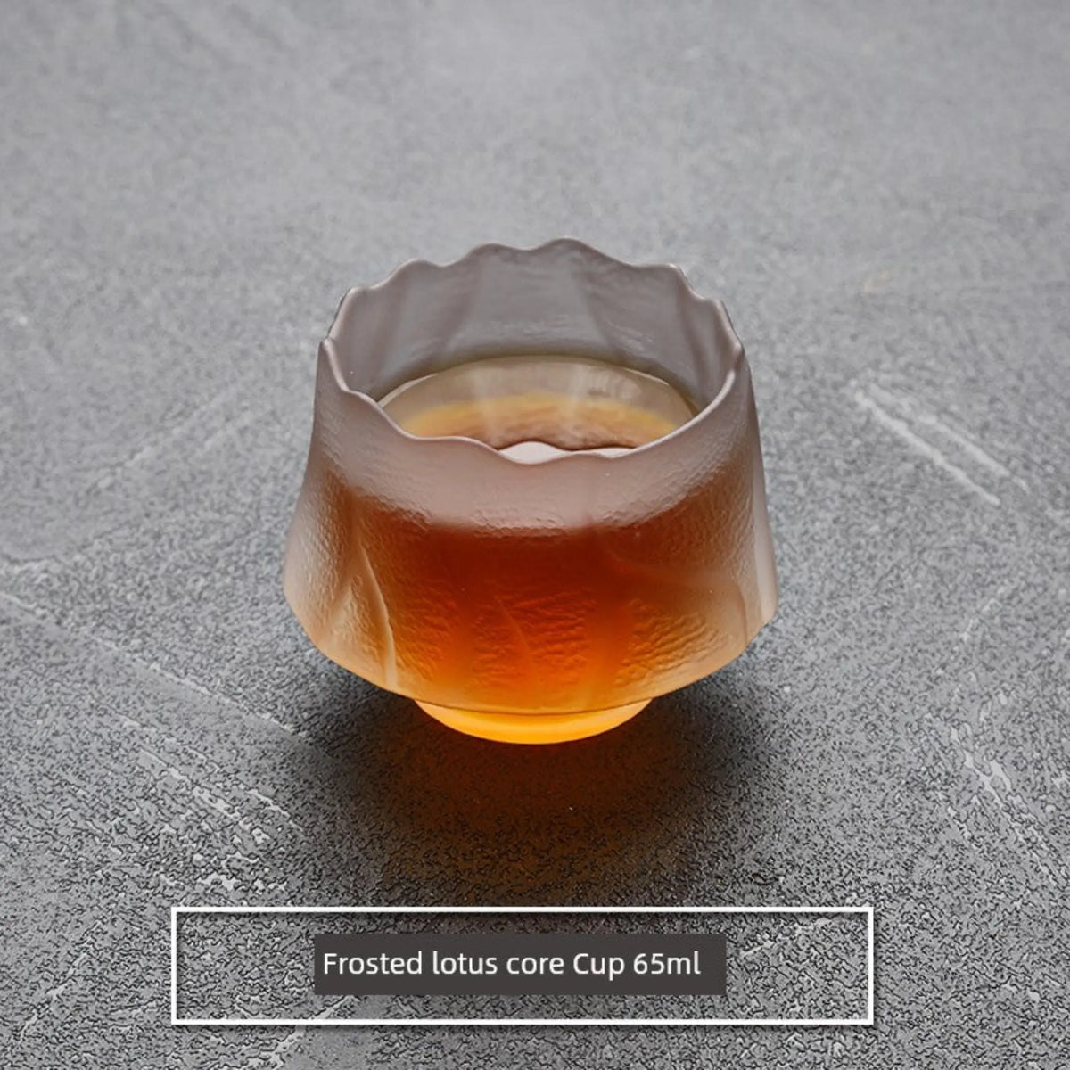 Elegant Frosted Japanese Glass Tea Cup – Single Serve Delight Julia M Home & Kitchen