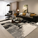 Simple Black And White Style Carpet