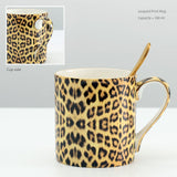 Florence Exquisite European-Style Bone China Mug with Lid and Spoon Julia M LifeStyles