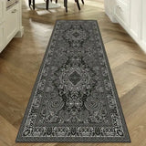 Bohemian Corridor Carpet Geometric Pattern Crystal Velvet Floor Mat - Julia M LifeStyles
