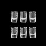Shot Glass Set Glass Lead Free Liquor Glass with Wine Dispenser Golden Vodka Brandy Wine Glasses Soju Cups Mini Small Capacity Julia M LifeStyles