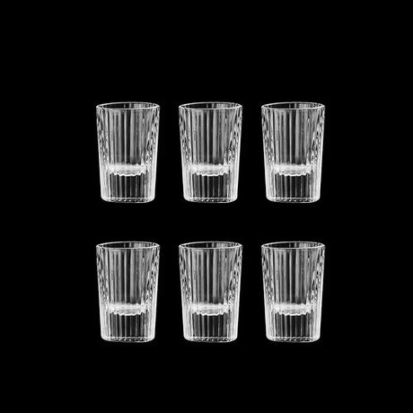 Shot Glass Set Glass Lead Free Liquor Glass with Wine Dispenser Golden Vodka Brandy Wine Glasses Soju Cups Mini Small Capacity Julia M LifeStyles