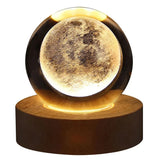 Unique 3D Crystal Ball Lamp with Galaxy and Planetary Projections USB Night Light for Cozy Atmosphere plasma ball Julia M LifeStyles
