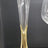 Diamond Women's Champagne mug Set with Diamond Crystal Glass High Leg Wine Cup Drink Cup Gift Wine Glass Beautiful Cups 150ml Julia M Home & Kitchen