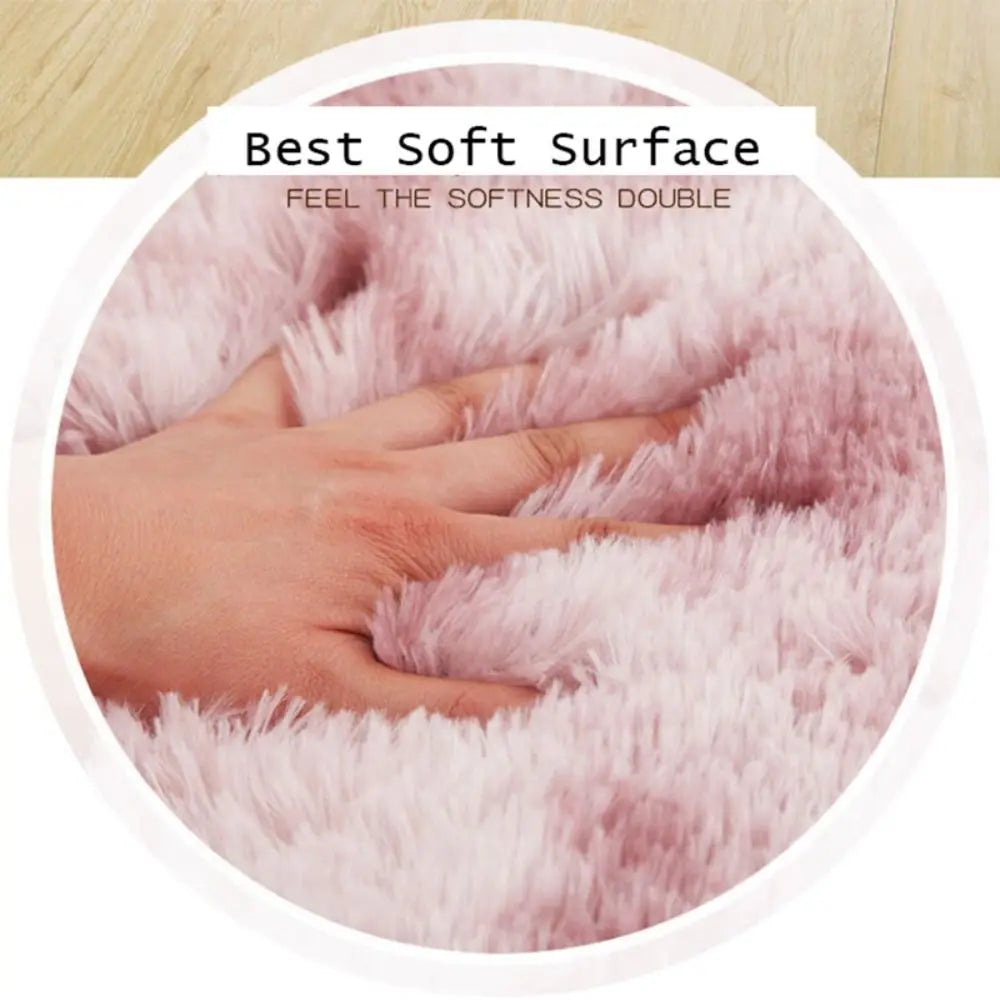Super Soft Faux Sheepskin Area Rug - Plush Shaggy Carpet for Living Room and Bedroom Julia M LifeStyles