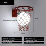 Nordic Creative Wall Lamp Living Room Corridor Pub Bedroom Study Children's Room Personalized Basketball Wall Lamp Wall Sconce