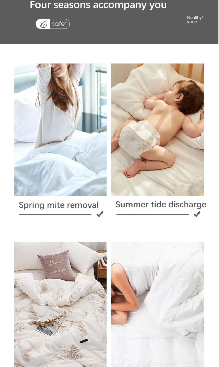 Smart Electric Heating Blanket with Automatic Thermostat