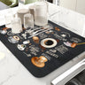 Coffee Machine Mat Waterproof Drain Pad