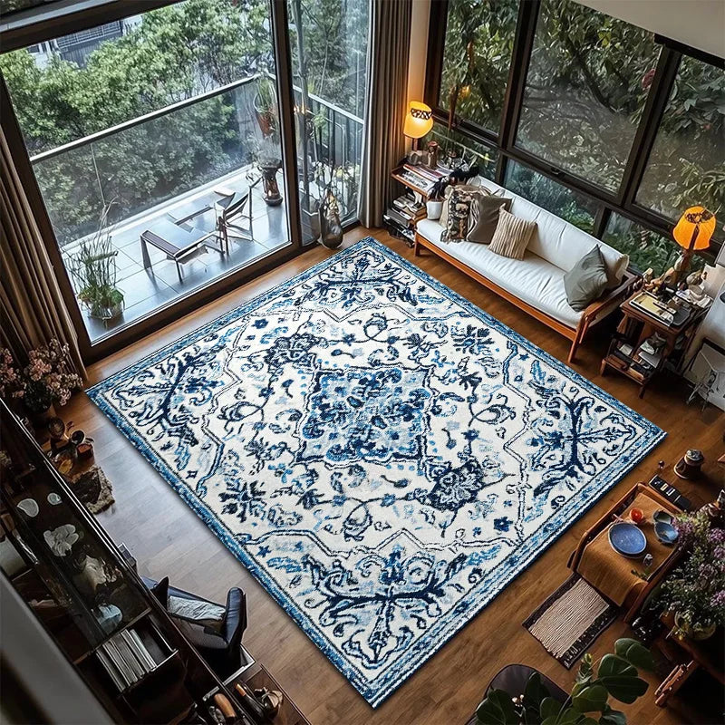 Vintage Bohemian Easy Care Foldable Door Bathroom Floor Mat