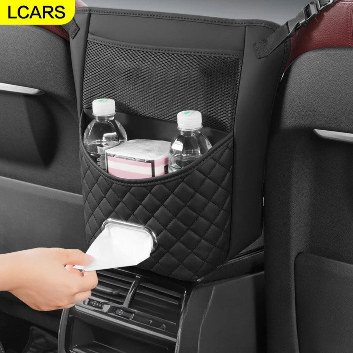 LCARS Car Seat Middle Storage Net Pocket