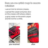 Retro Elephant Print Carpet