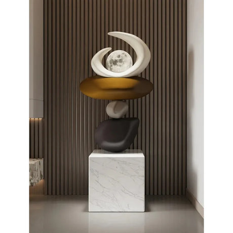 Nordic Resin Sculpture Floor Lamp