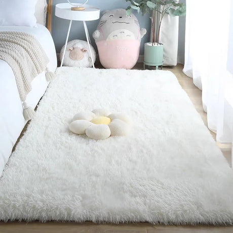 Tie-Dye Plush Carpet - Soft Fluffy Living Room Bedroom Mat