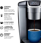 Keurig K-Elite Single Serve K-Cup Pod Coffee Maker, with Strength and Temperature Control, Iced Coffee Capability