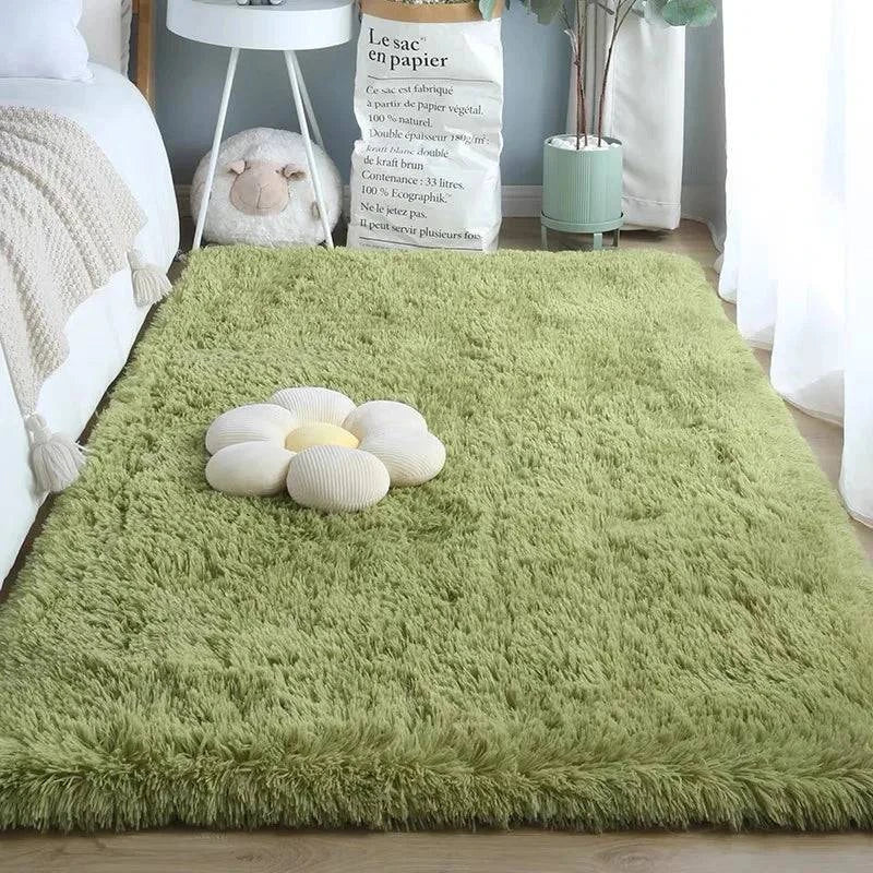 Tie-Dye Plush Carpet - Soft Fluffy Living Room Bedroom Mat - Julia M LifeStyles
