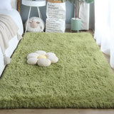 Tie-Dye Plush Carpet - Soft Fluffy Living Room Bedroom Mat