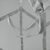 Metallic Printed Duvet Cover Set for King/Cal King Bed