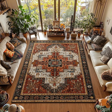 Vintage Moroccan Style Home Carpet