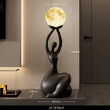 Élan Figure Sculptural Lamp | Modern Abstract Art Lighting