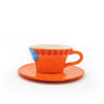 Anime Coffee Mug with Saucer Creative Luffy Ace Sabo Three Brothers Hat Shaped Ceramic Coffee Cup Child's Birthday Gift Cup Julia M LifeStyles