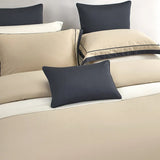 Luxury Long Staple Cotton Bedding 4/7Pcs, Sateen Weave Natural Super King Soft Chic Patchwork Duvet cover Bed Sheet Pillowcases