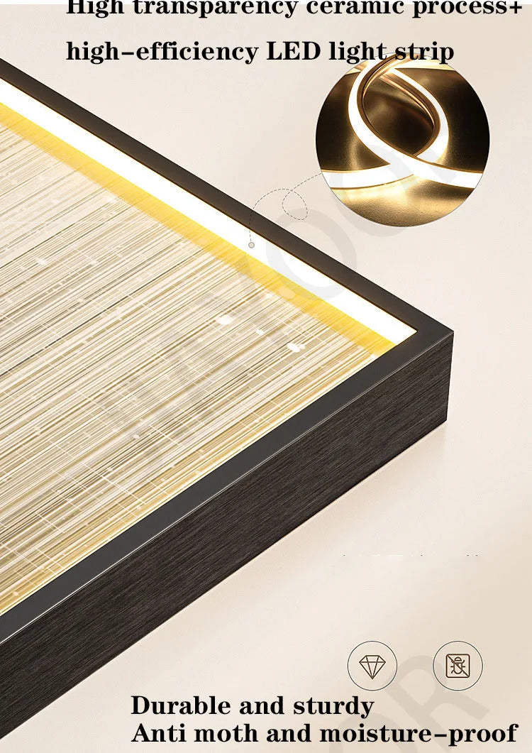 Luxury LED Crystal Porcelain Wall Lamp