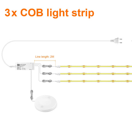 Dimmable LED Acoustic Board Wall Lamp for Bedroom & Display Use Julia M LifeStyles