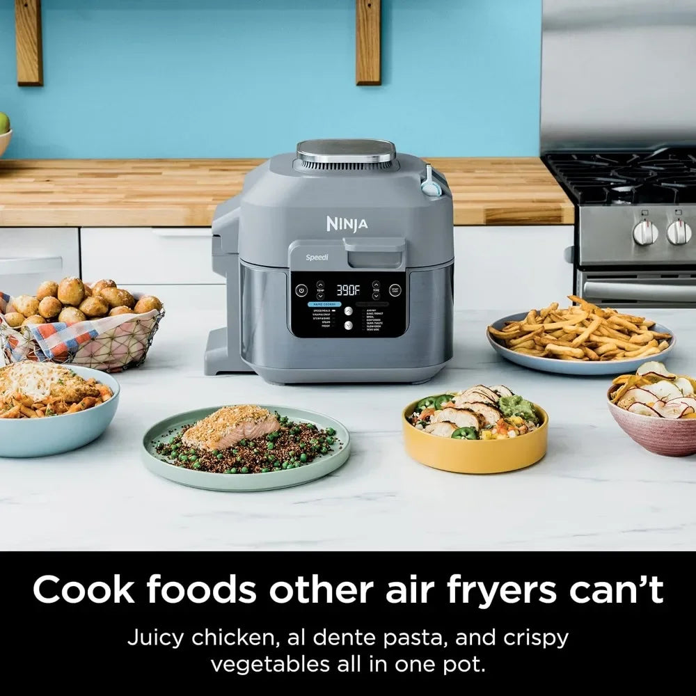 SF301 Speedi Rapid Cooker & Air Fryer, 6-Quart Capacity, 12-in-1 Functions to Steam, Bake, Roast, Sear, Sauté, Slow Cook Julia M Home & Kitchen