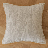 Exquisite Nordic Floral Embroidery French Cream Throw Pillow Cover Julia M LifeStyles