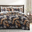 Boho White Paisley Floral Duvet Cover Twin Bohemian Exotic Flower Bedding Set Reversible Red Comforter Cover for Girl Women Room Julia M LifeStyles