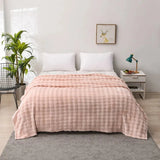 Cozy Coral Fleece Rabbit Fur Blanket for Sofa & Bedroom Julia M LifeStyles