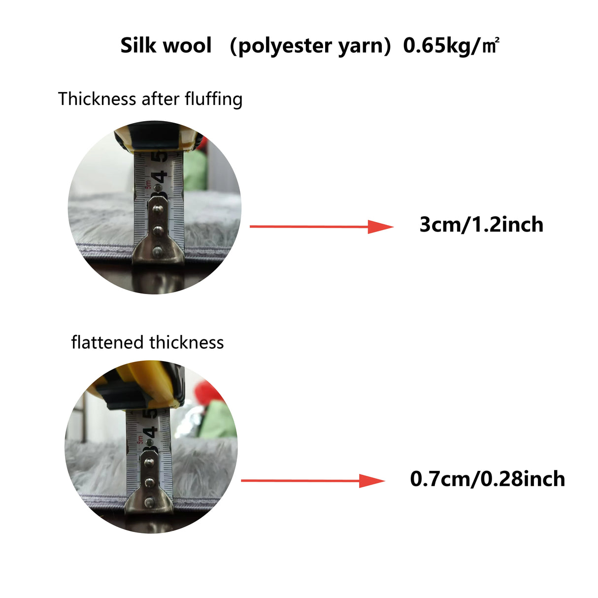 Tie-Dye Plush Carpet - Soft Fluffy Living Room Bedroom Mat