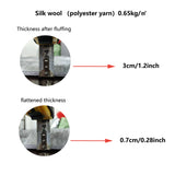 Tie-Dye Plush Carpet - Soft Fluffy Living Room Bedroom Mat