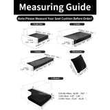 Thickened Elastic Silver Fox Fleece Sofa Cover