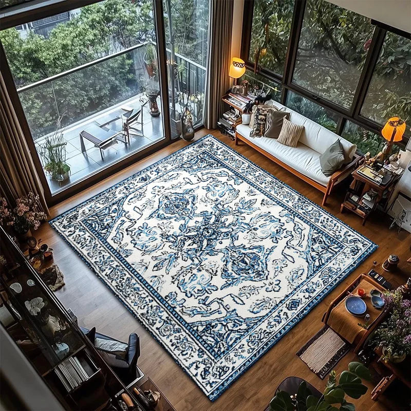 Vintage Bohemian Easy Care Foldable Door Bathroom Floor Mat