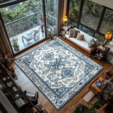 Vintage Bohemian Easy Care Foldable Door Bathroom Floor Mat