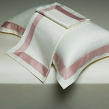 Premium 1400TC Egyptian Cotton Smooth Soft Bedding Set Chic White Grey Patchwork Duvet Cover Flat/Fitted Bed Sheet Pillowcases