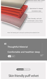 Smart Electric Heating Blanket with Automatic Thermostat