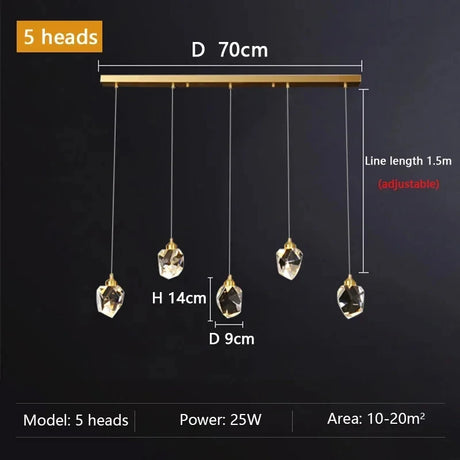 Astra Prism™ Crystal Ceiling Chandelier