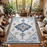 Moroccan Retro Style Bathroom and Living Room Floor Mat