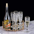 170ml Luxurious Crystal Champagne Glasses Transparent Thickened Retro Cocktail Glass Red Wine Goblet Wedding Party Accessories Julia M LifeStyles