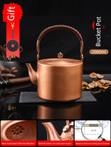 Handmade Outdoor Stove for Making Tea Copper Pot