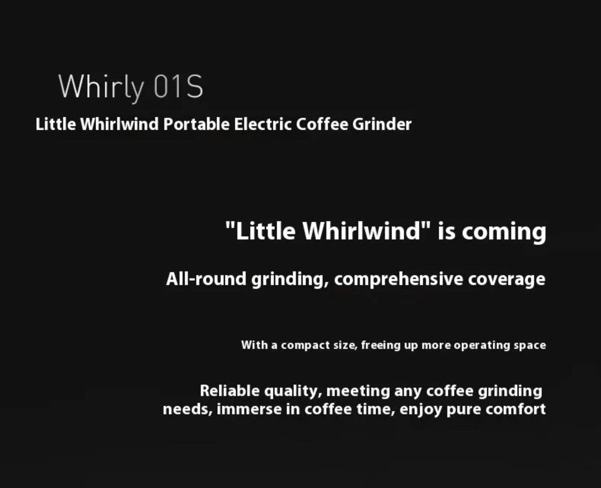 TIMEMORE Whirly 01s Electric Coffee Grinder 42mm Core Grinding Hand Brewed Coffee Bean Automatic Grinder Portable Grinders Gifts Julia M Home & Kitchen